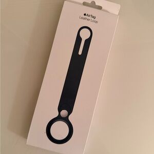 Apple AirTag Leather Loop - Baltic Blue